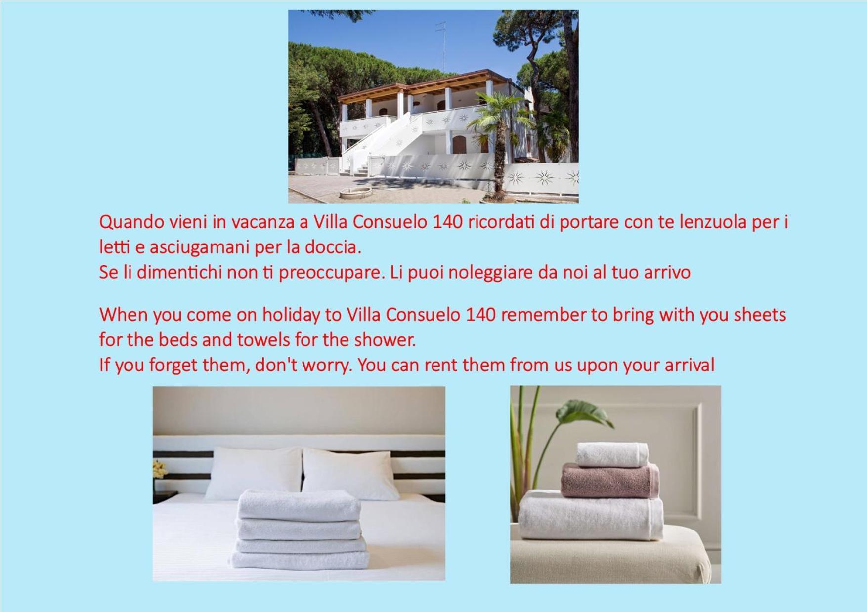 Villa Consuelo 140 Rosolina Mare Bagian luar foto